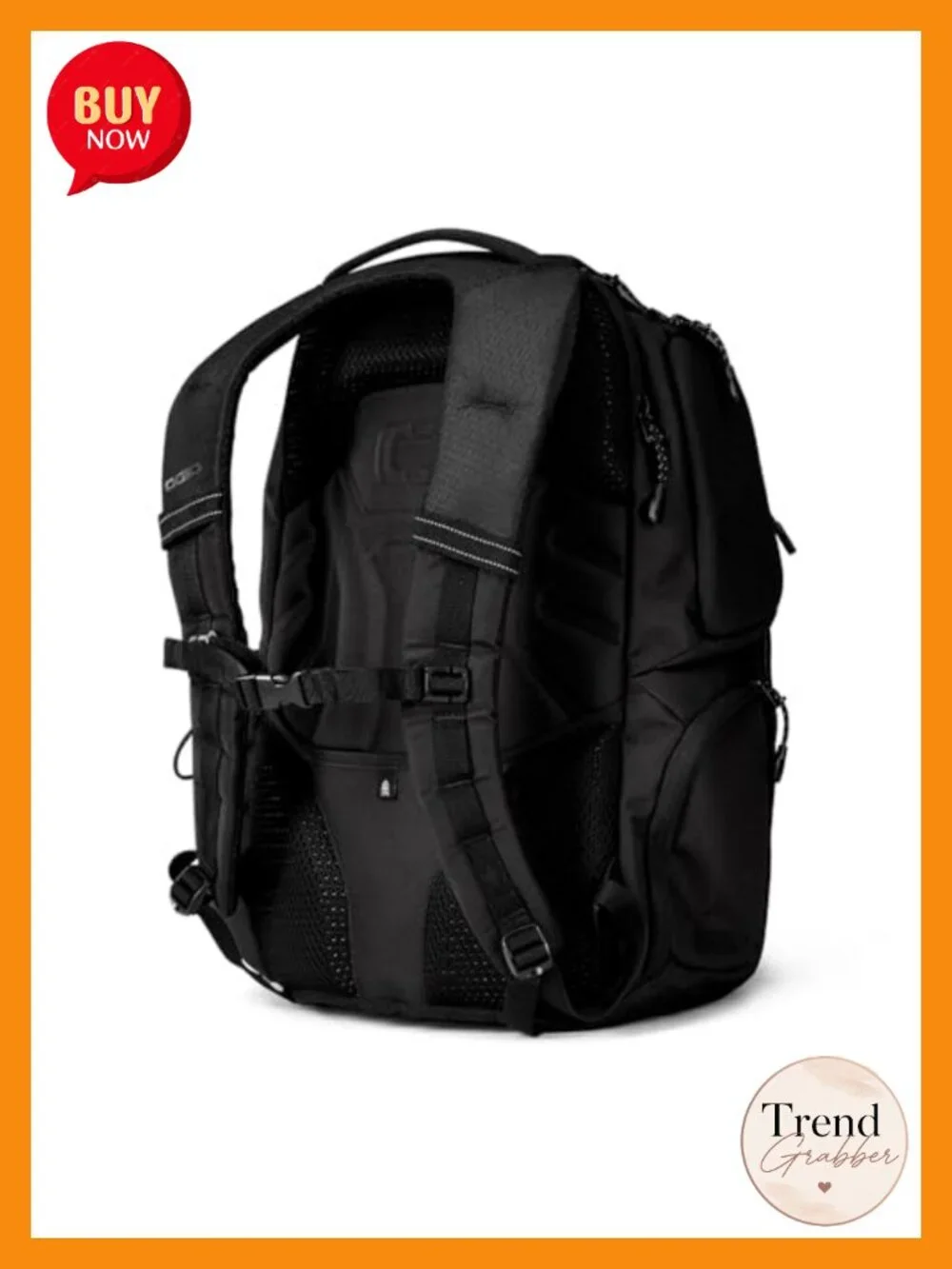 25L Laptop Backpack with 23 Pockets, Water Resistant, 17 Inch Laptop